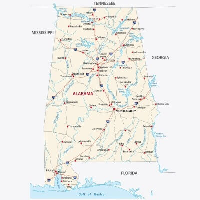 37 Alabama Facts for Kids, Teachers and U.S. Citizens